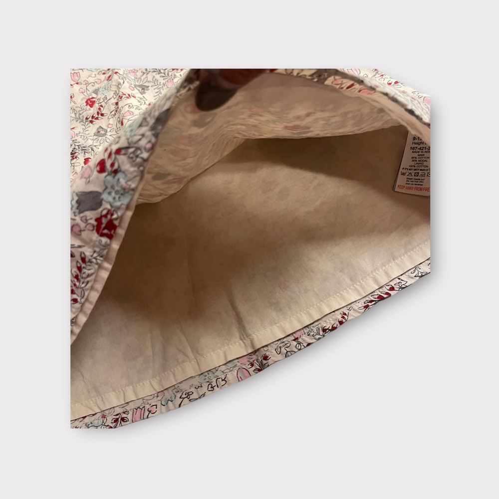 Next Floral Bow Pocket Modal Blend Dress - Picture 7 of 7